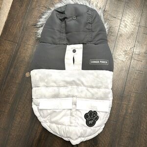 Canada Pooch Eco True North Dog Parka, Marble